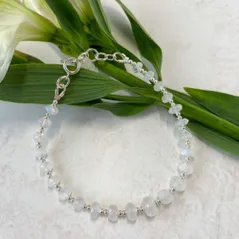 rainbow moonstone bracelet, aml jewellery designs, Scotland